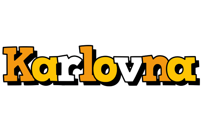 Karlovna cartoon logo