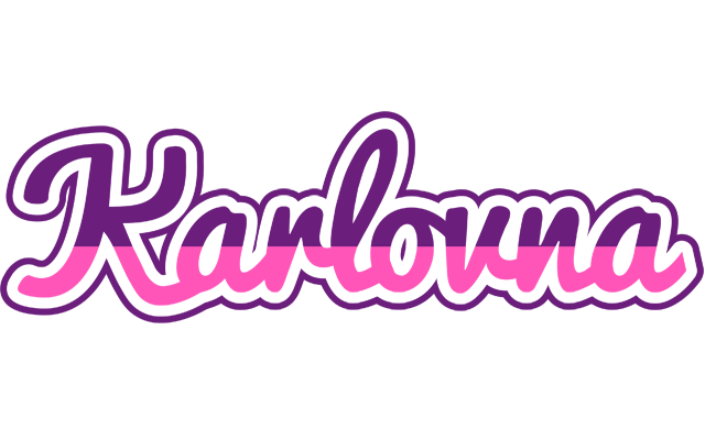Karlovna cheerful logo