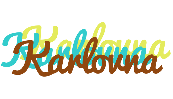 Karlovna cupcake logo