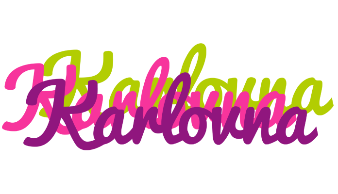 Karlovna flowers logo