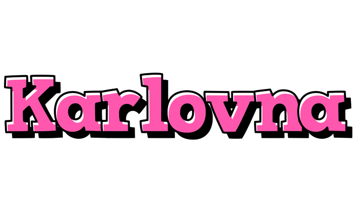 Karlovna girlish logo