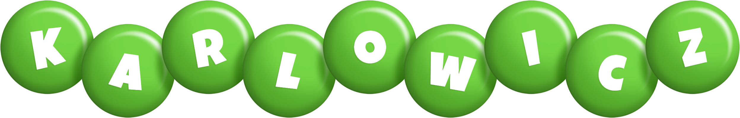 Karlowicz candy-green logo