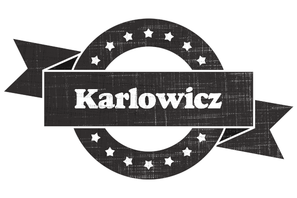 Karlowicz grunge logo