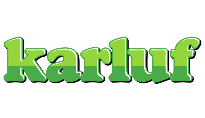 Karluf apple logo