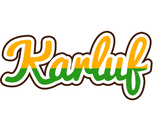Karluf banana logo