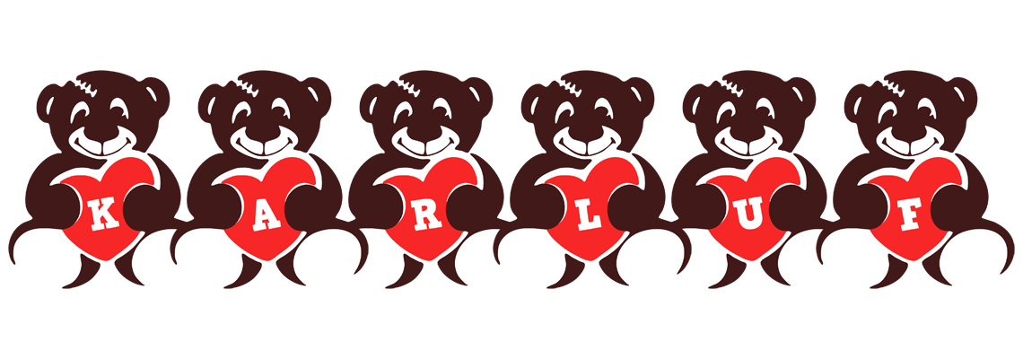 Karluf bear logo