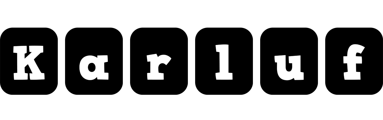 Karluf box logo