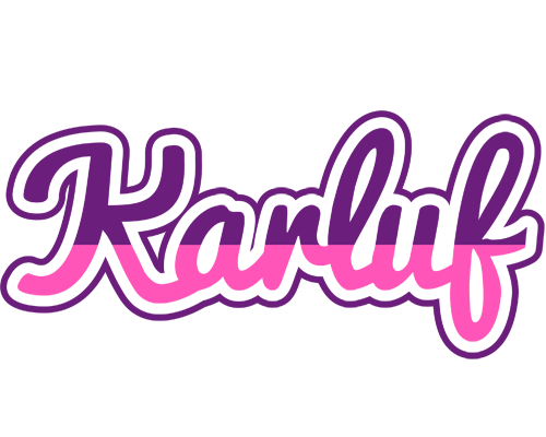 Karluf cheerful logo
