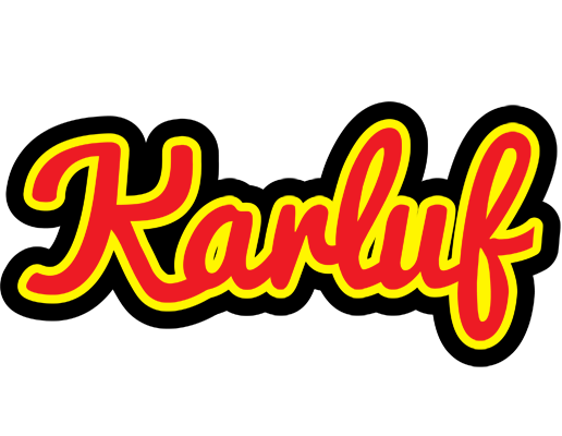 Karluf fireman logo