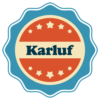 Karluf labels logo