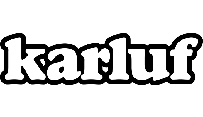 Karluf panda logo
