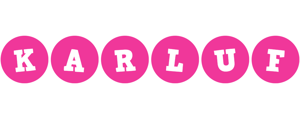 Karluf poker logo