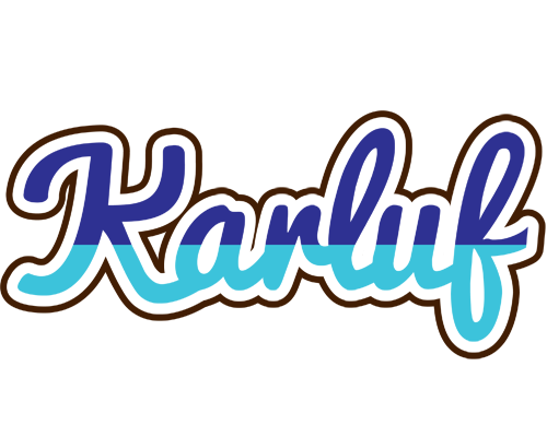Karluf raining logo