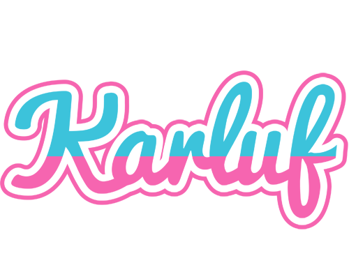 Karluf woman logo