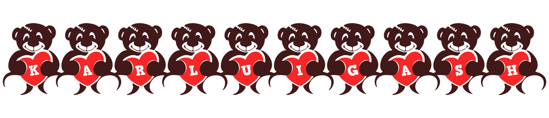 Karluigash bear logo