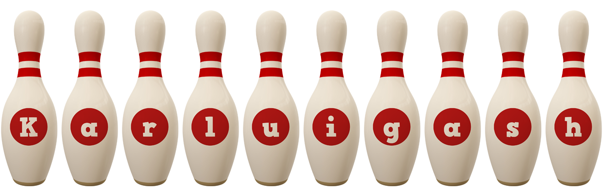 Karluigash bowling-pin logo