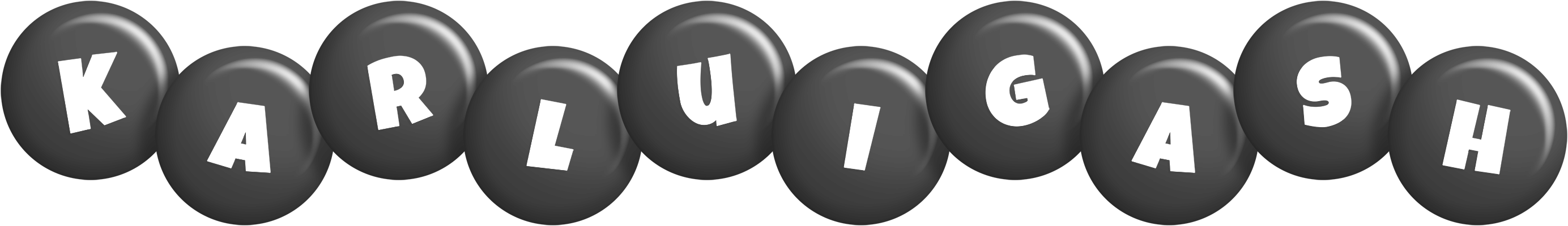 Karluigash candy-black logo