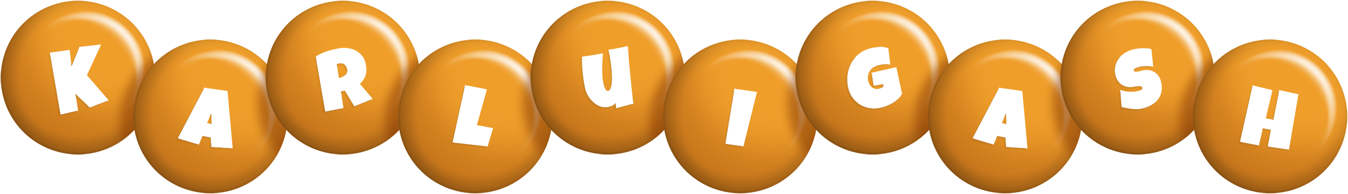 Karluigash candy-orange logo