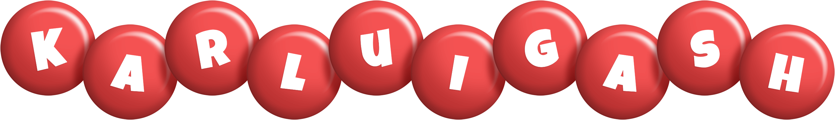 Karluigash candy-red logo