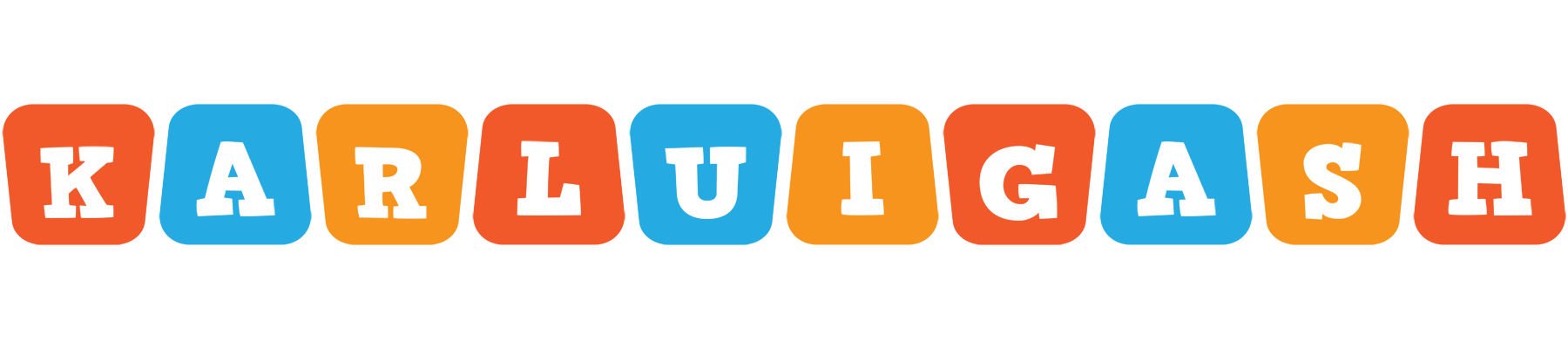 Karluigash comics logo