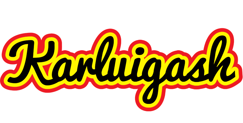 Karluigash flaming logo