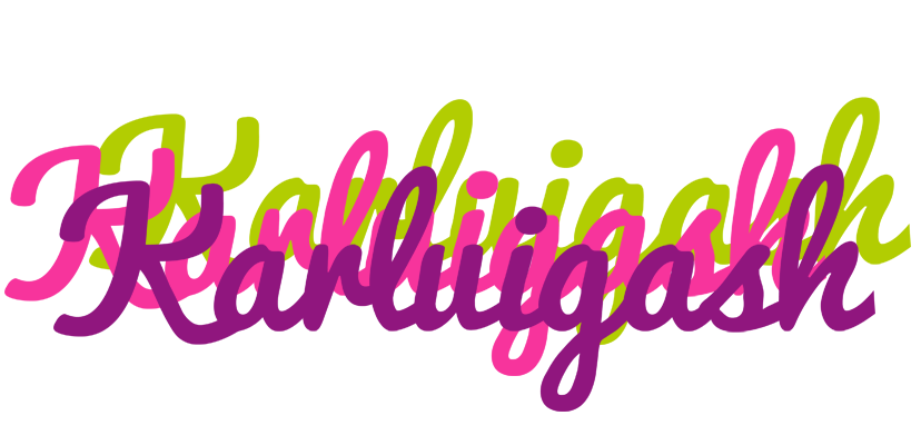 Karluigash flowers logo
