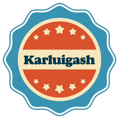 Karluigash labels logo