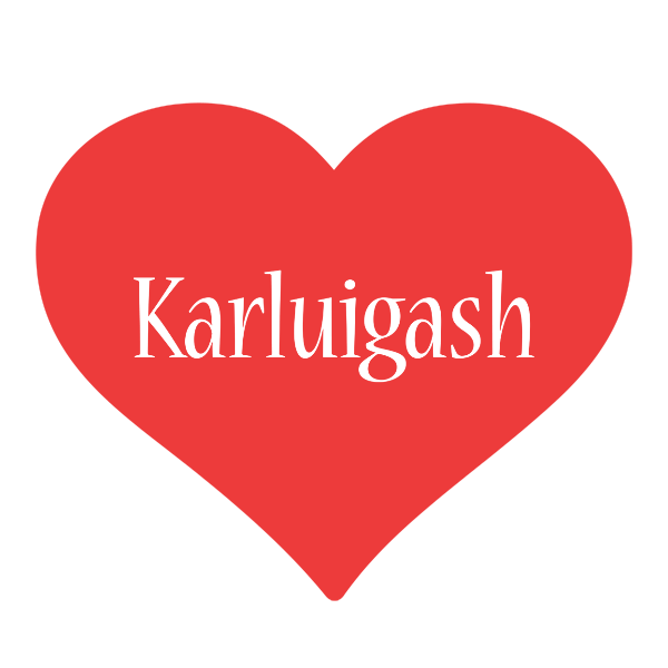 Karluigash love logo