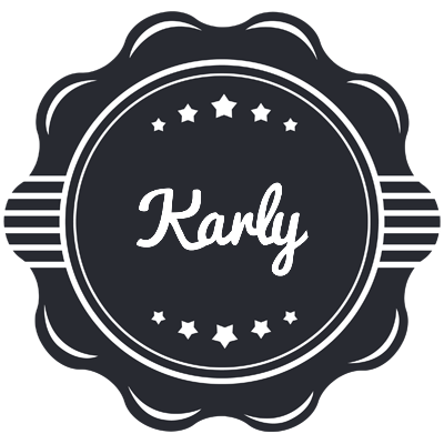 Karly badge logo