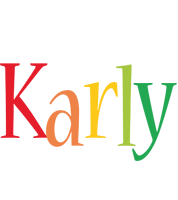 Karly birthday logo