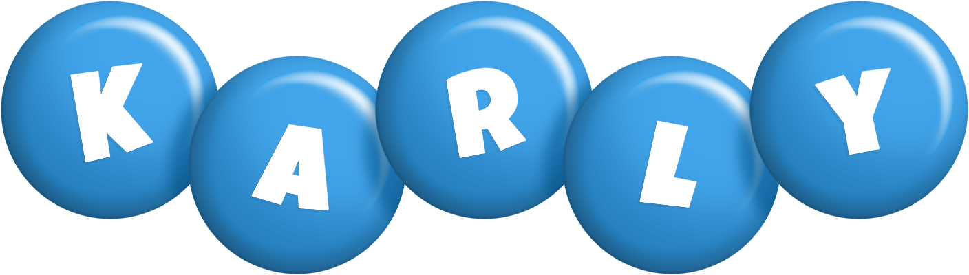 Karly candy-blue logo