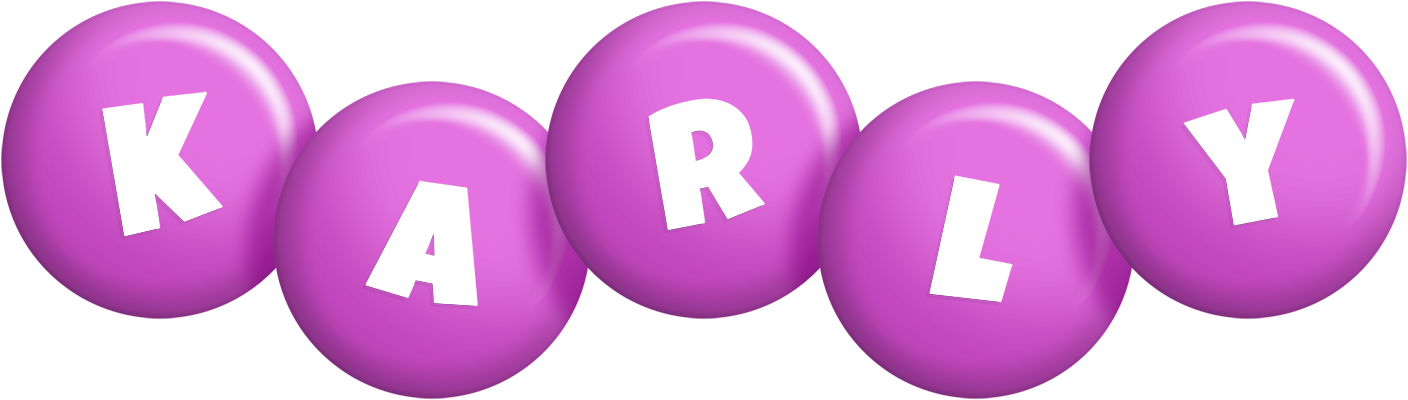 Karly candy-purple logo