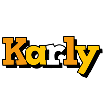 Karly cartoon logo