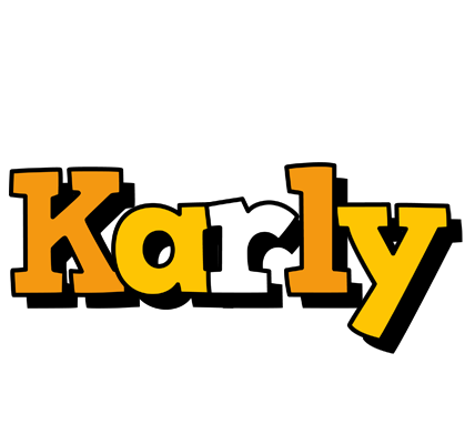 Karly cartoon logo