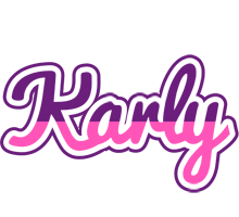 Karly cheerful logo