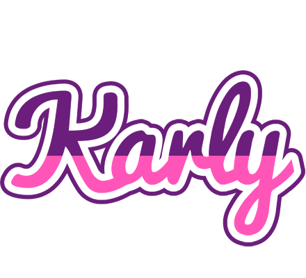 Karly cheerful logo