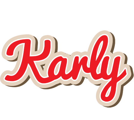 Karly chocolate logo