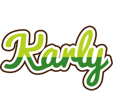 Karly golfing logo