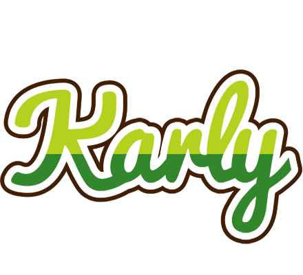 Karly golfing logo