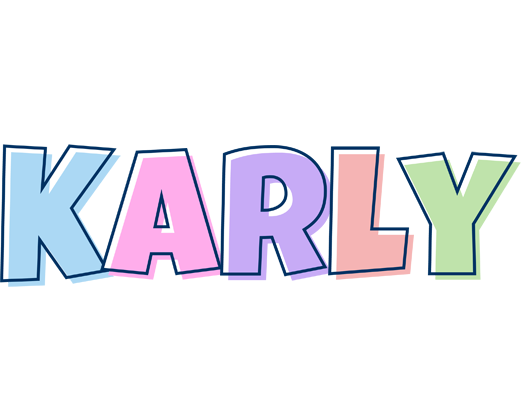 Karly pastel logo