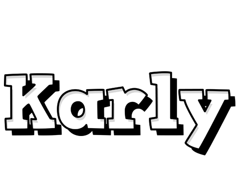 Karly snowing logo