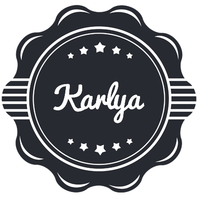 Karlya badge logo