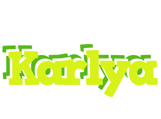 Karlya citrus logo