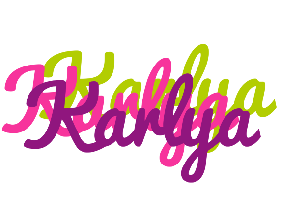 Karlya flowers logo