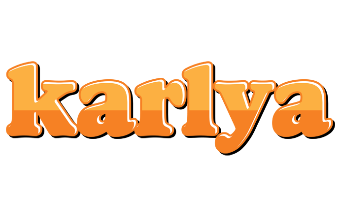Karlya orange logo