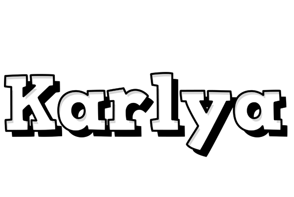 Karlya snowing logo