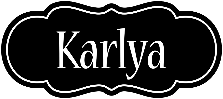 Karlya welcome logo
