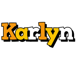 Karlyn cartoon logo