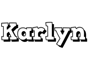 Karlyn snowing logo