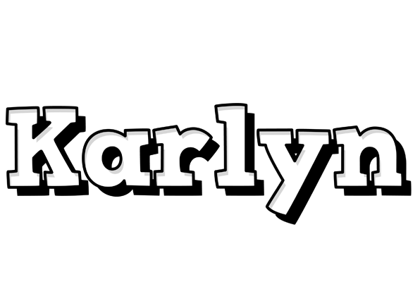Karlyn snowing logo
